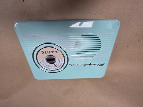 Retro ringtons radio tin blue - ringtons,