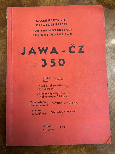 Jawa 350 spare - cz,