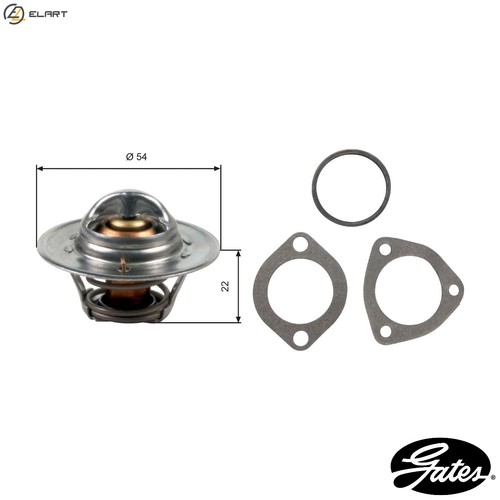 Thermostat coolant th12792g1 - coolant,