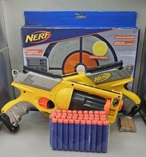 Nerf Bundle - 2x NERF N-Strike Maverick Rev-6, Digital Target & Darts