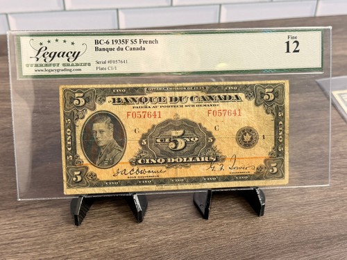 1935 canada bank - 1935, $5