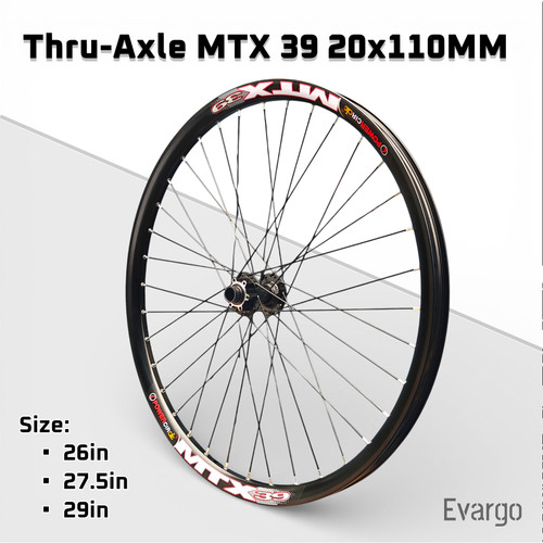 Thru axle 20mm 110mm ebike - 110mm,