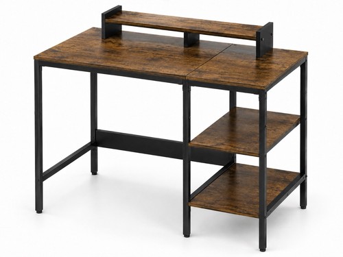Rustic brown computer - brown,