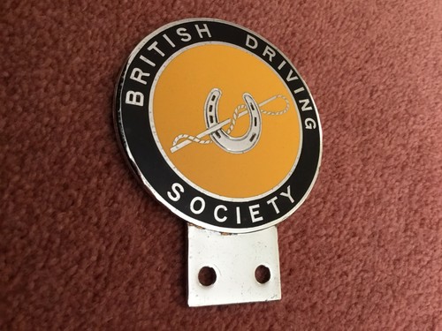 Vintage car badge - badge, british
