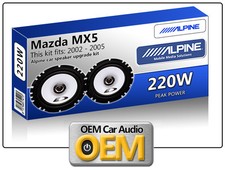 Mazda MX5 Front Door speakers