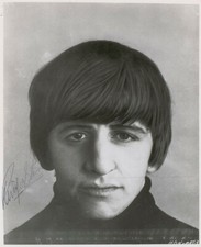 RINGO STARR Signed Photograph
