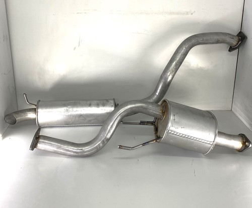 Exhaust main muffler box and - main,