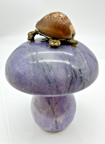 Purple lepidolite stone - purple,