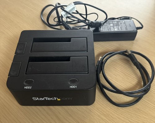 Startech dual bay dock for - dock,