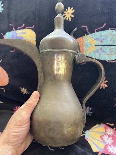 Antique two dallah coffee pots - dallah,