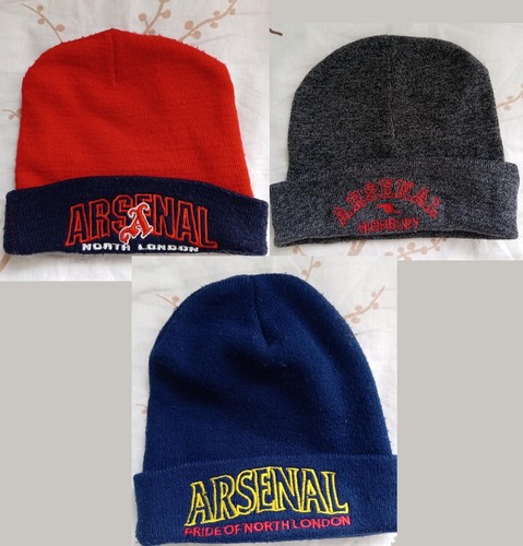 Arsenal woolly hats non - arsenal,