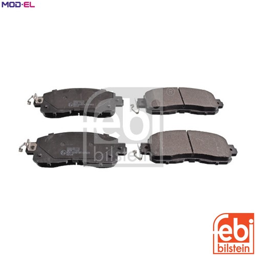 Brake pad set disc - pad,