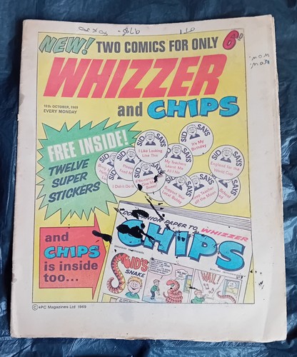 Whizzer and chips comic 1 - whizzer,