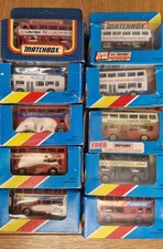 Joblot 10Matchbox MB17 The Londoner Buses Various Designs 