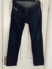 Diesel Jeans Mens W33 L30 Navy