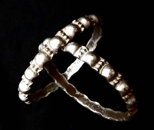 Antique pair spanish silver - antique,