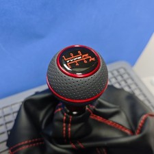 RED LEATHER TYPE R 6SP SHIFT