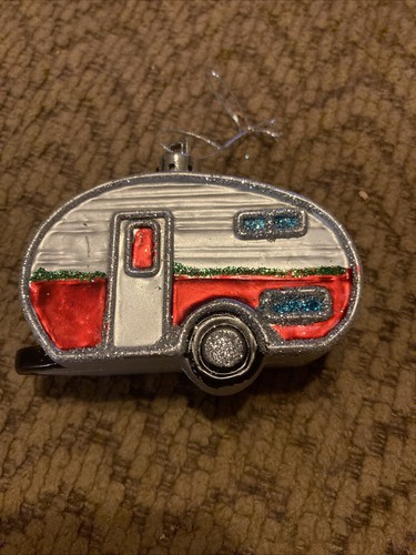 Camper ornament christmas - rv,