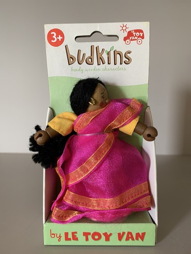 Toy van budkins figure - le,