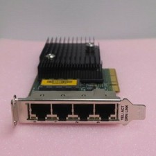 Sun ATLS1QGE Quad Port Gigabit PCI-E Network Adapter NIC Half Height 501-7606-06