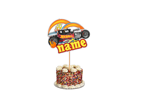 Personalised name hot wheels - personalised,