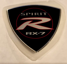 Genuine Mazda RX7 FD3S Spirit R Front Side Fender Emblem Badges Jdm car parts
