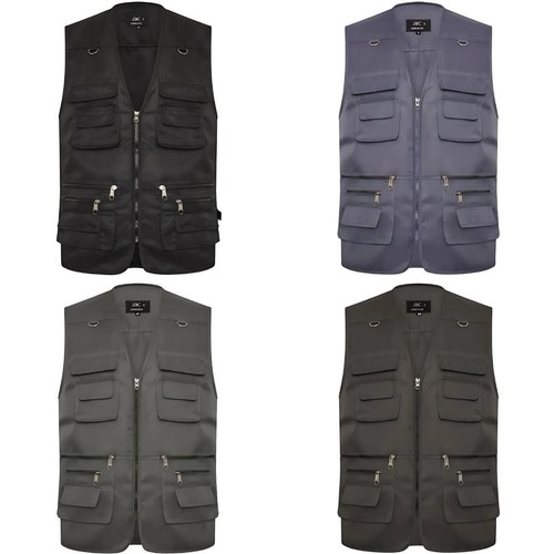 Mens multi pocket - mens, zipped