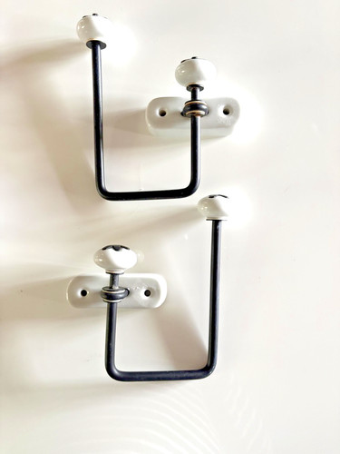 Vintage hat and coat - , hooks