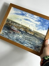 Vintage painting nautical - vintage, /