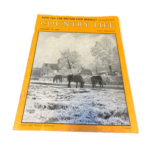 Vintage country life magazine - life,