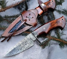 10” Damascus Steel Hunting