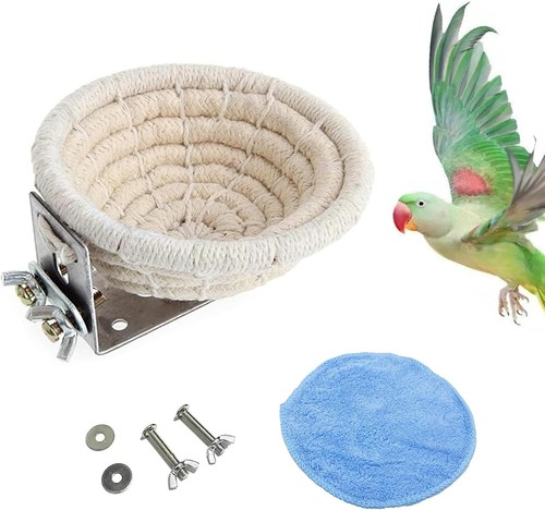 Cotton bird house - cotton,