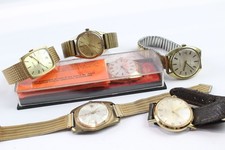 Assorted Vintage Mechanical Watches Favre-Leuba Sekonda SPARES/REPAIRS x 6