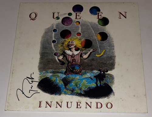 Signed roger taylor queen - roger,