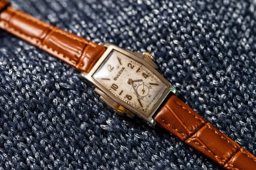 Bulova banker 1942 curved - banker,