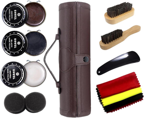 12pcs shoe polish kit - polish, cleaning