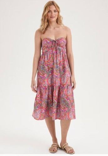 Bnwt matalan pink paisley - pink,