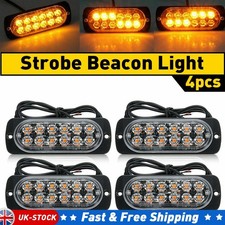 Amber led strobe flashing - strobe,