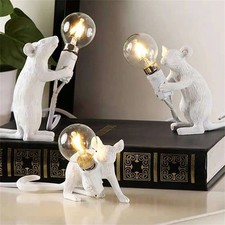 Modern Resin Animal LED Table