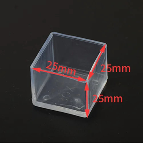 Clear silicone chair leg floor - silicone,