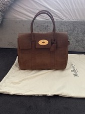 Mulberry Bayswater Tan Brown Croc Leather Bag
