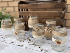 Rustic Wedding Mixed Jars