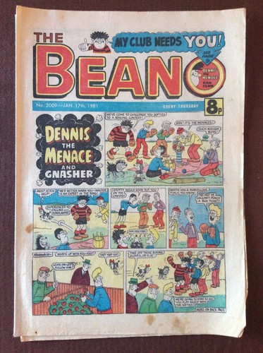 Box rare beano comic no - beano,
