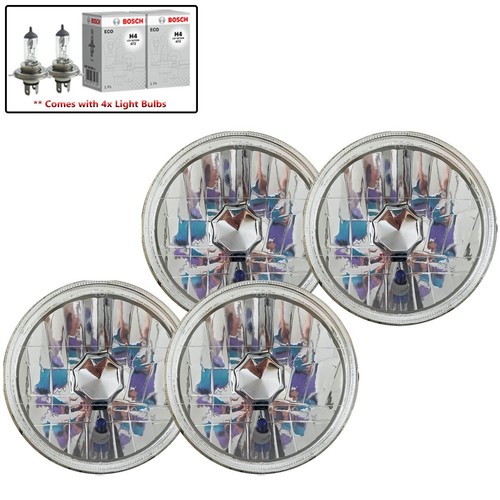 4pcs 75inch round crystal - 5.75inch,