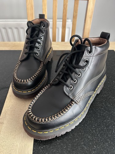 Martens black leather - martens,