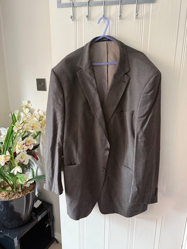 Balmain homme men brown suit - men's,