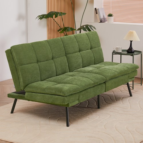 Fabric recliner sofa - 3,