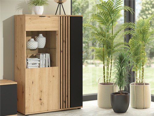 Glass display cabinet buffet - display,