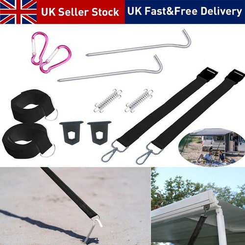 Awning tie down kit for - tie,