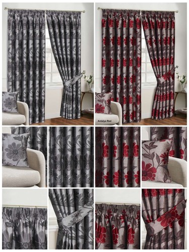 Luxury jacquard curtains fully - luxury,